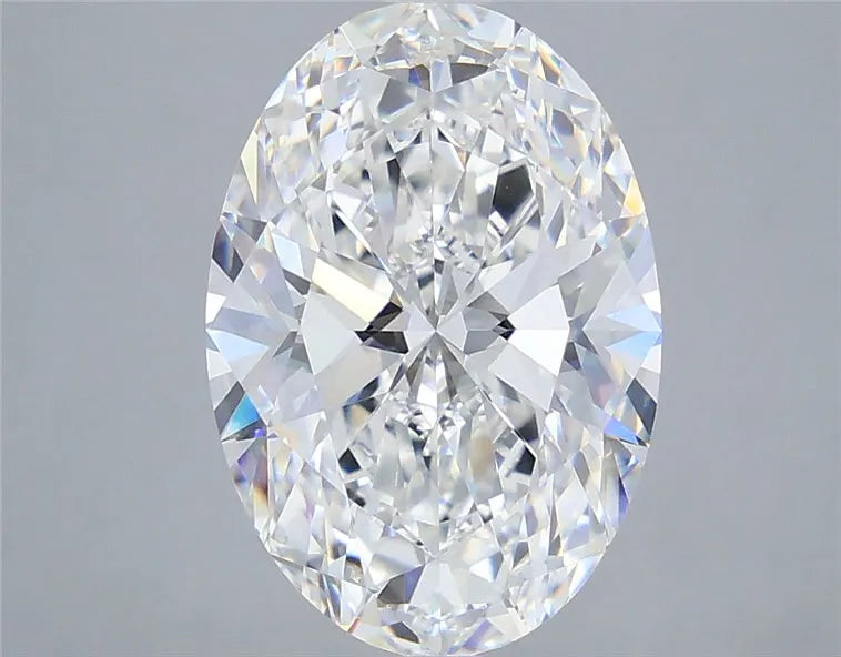 5.07ct Oval Lab Grown Diamond (Colour E, Clarity VVS2, IGI Certified)