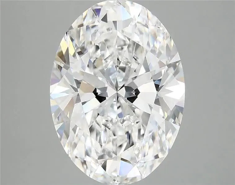 5.08ct Oval Lab Grown Diamond (Colour D, Clarity VVS2, IGI Certified)