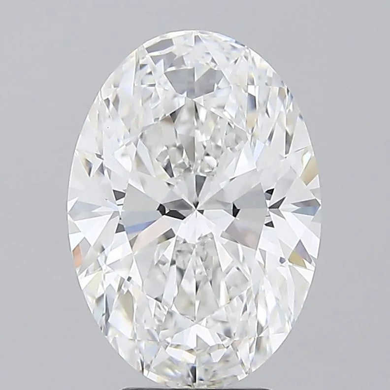 5.08ct Oval Lab Grown Diamond (Colour E, Clarity VVS2, IGI Certified)