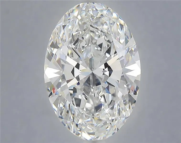 5.08ct Oval Lab Grown Diamond (Colour E, Clarity VVS2, IGI Certified)