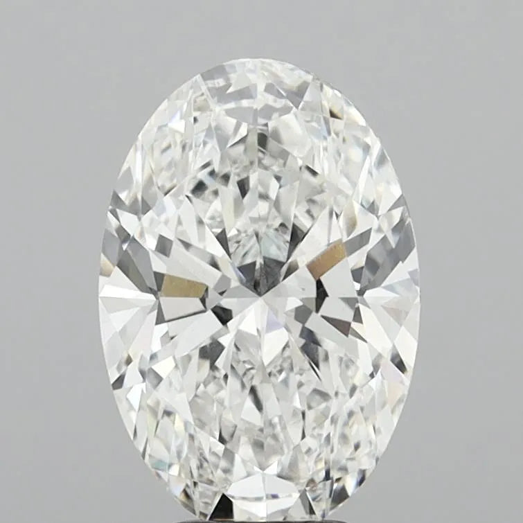 5.09ct Oval Lab Grown Diamond (Colour E, Clarity VVS2, IGI Certified)