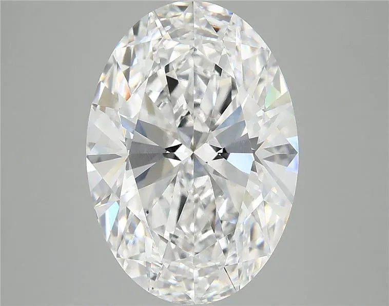 5.10ct Oval Lab Grown Diamond (Colour D, Clarity VVS2, IGI Certified)