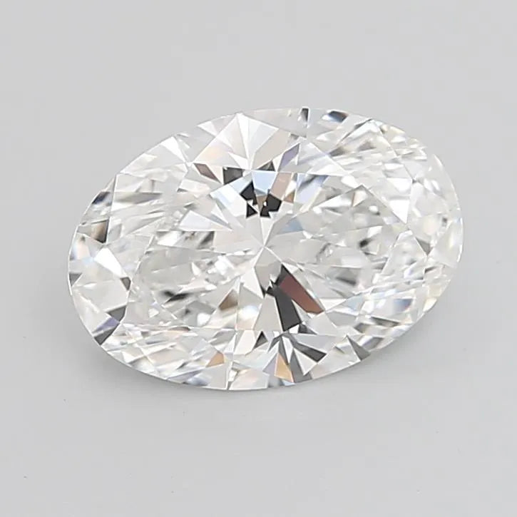 5.10ct Oval Lab Grown Diamond (Colour E, Clarity VVS2, IGI Certified)