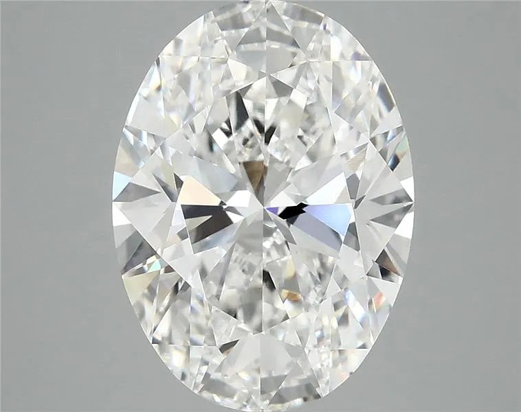 5.10ct Oval Lab Grown Diamond (Colour E, Clarity VVS2, IGI Certified)