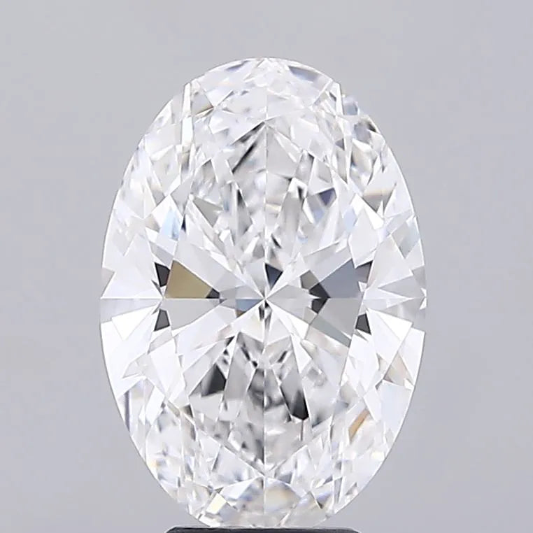 5.12ct Oval Lab Grown Diamond (Colour E, Clarity VVS2, IGI Certified)