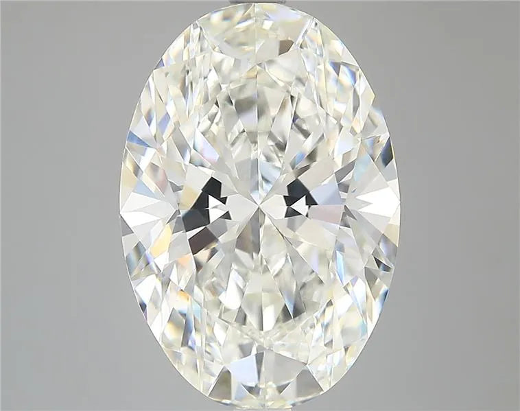 5.13ct Oval Lab Grown Diamond (Colour G, Clarity VVS2, IGI Certified)