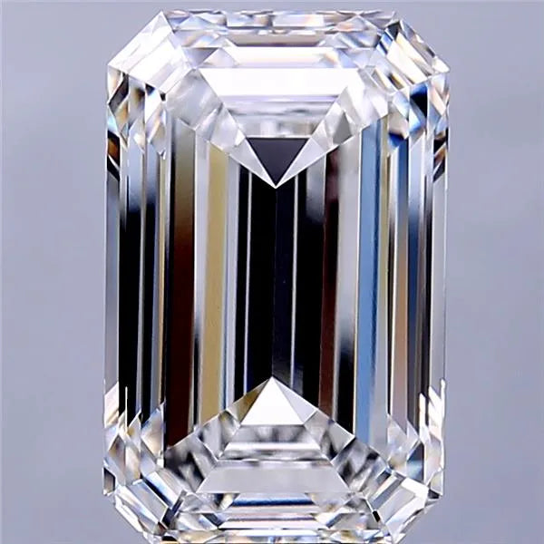 5.33ct Emerald Lab Grown Diamond (Colour D, Clarity VVS1, IGI Certified)