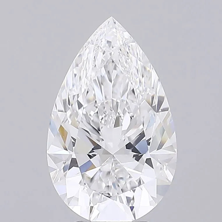 5.51ct Pear Lab Grown Diamond (Colour E, Clarity VVS1, IGI Certified)