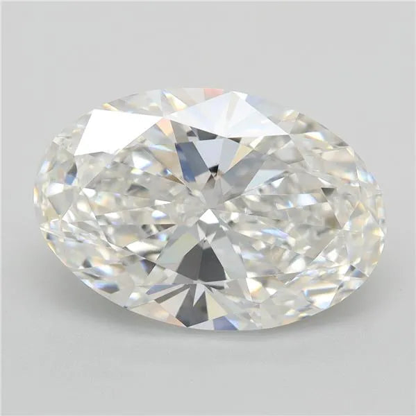 5.52ct Oval Lab Grown Diamond (Colour E, Clarity VVS2, IGI Certified)