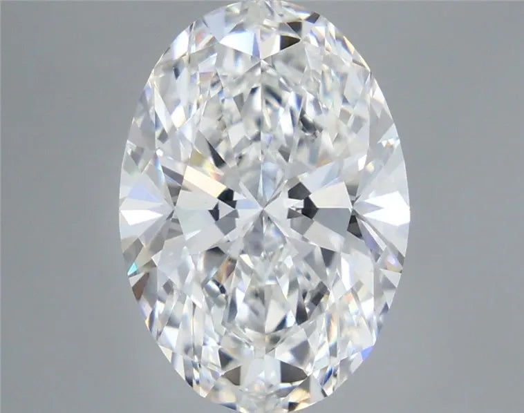 5.54ct Oval Lab Grown Diamond (Colour E, Clarity VVS2, IGI Certified)