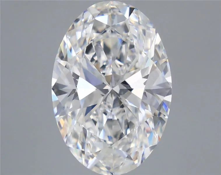 5.56ct Oval Lab Grown Diamond (Colour D, Clarity VS1, IGI Certified)