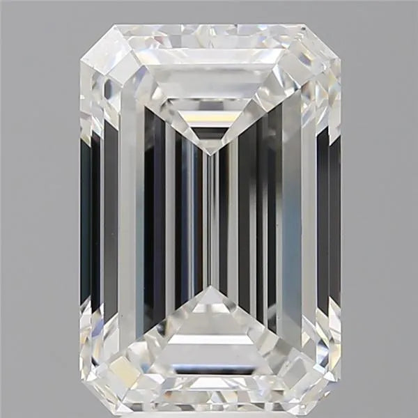 5.58ct Emerald Lab Grown Diamond (Colour E, Clarity VVS2, IGI Certified)
