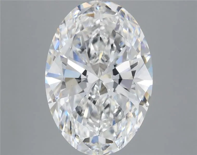5.68ct Oval Lab Grown Diamond (Colour E, Clarity VS1, IGI Certified)