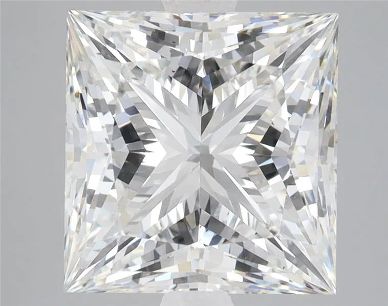 5.77ct Princess Lab Grown Diamond (Colour G, Clarity VS2, IGI Certified)