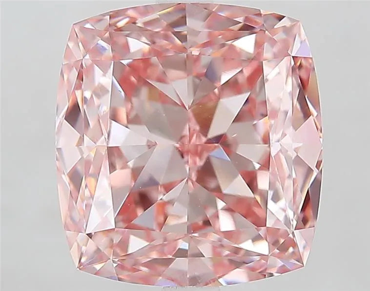 5.81ct Cushion modified Lab Grown Diamond (Colour Fancy Vivid Pink, Clarity VVS1, IGI Certified)