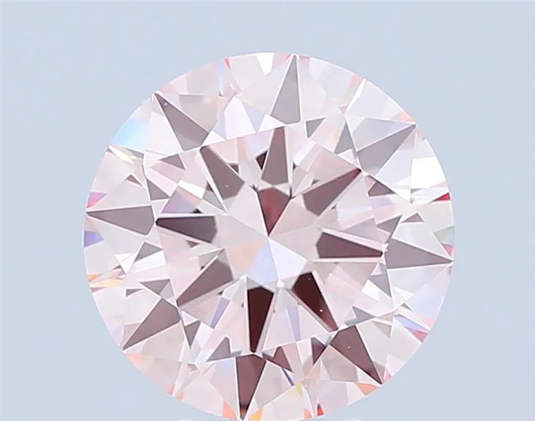 5.98ct Round Lab Grown Diamond (Colour Fancy Pink, Clarity VS1, Cut EX, IGI Certified)