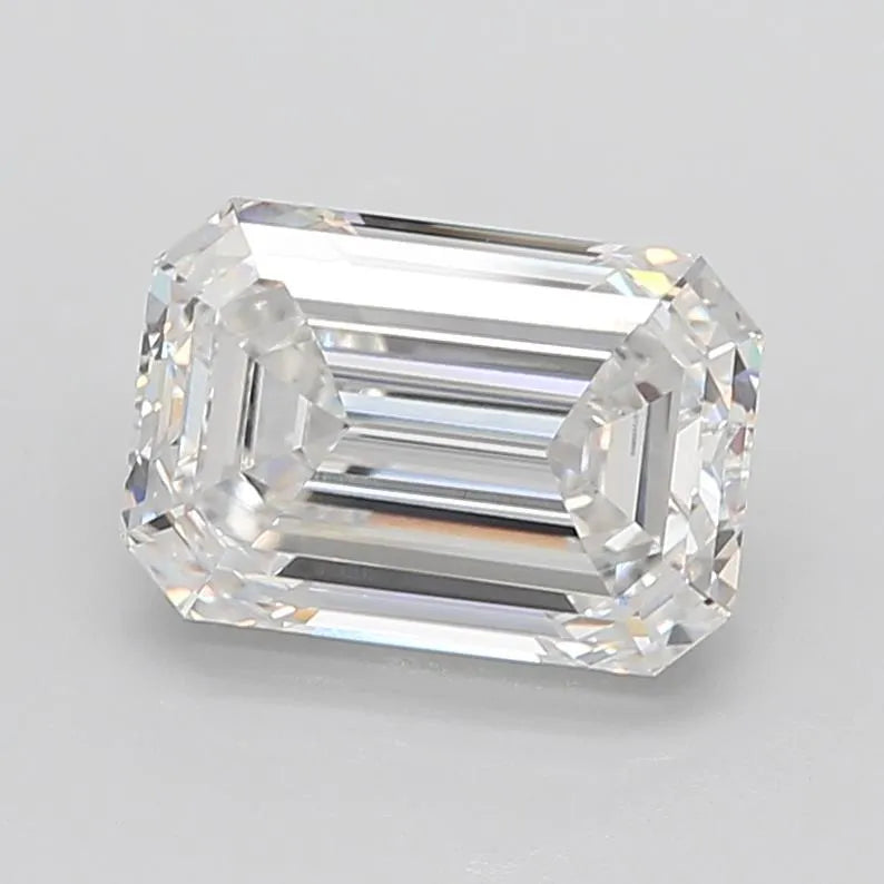 6.01ct Emerald Lab Grown Diamond (Colour E, Clarity VVS1, IGI Certified)