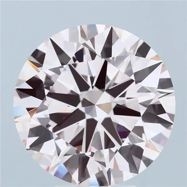 6.01ct Round Lab Grown Diamond (Colour Fancy Pink, Clarity VVS2, Cut ID, IGI Certified)
