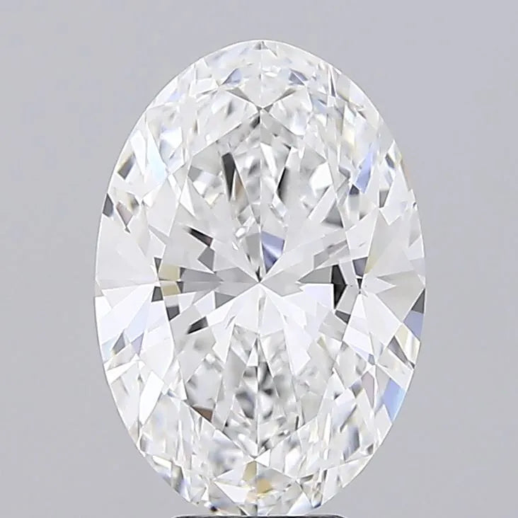 6.05ct Oval Lab Grown Diamond (Colour D, Clarity VVS2, IGI Certified)