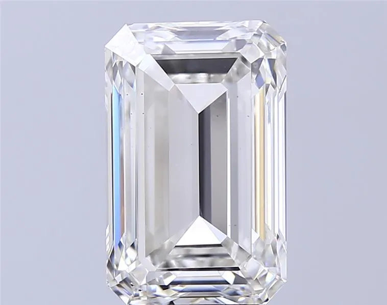 6.07ct Emerald Lab Grown Diamond (Colour G, Clarity VS1, IGI Certified)