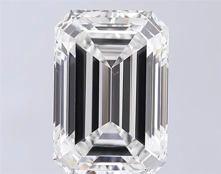 6.09ct Emerald Lab Grown Diamond (Colour E, Clarity VVS2, IGI Certified)