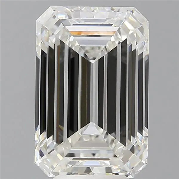 6.10ct Emerald Lab Grown Diamond (Colour F, Clarity VVS2, IGI Certified)