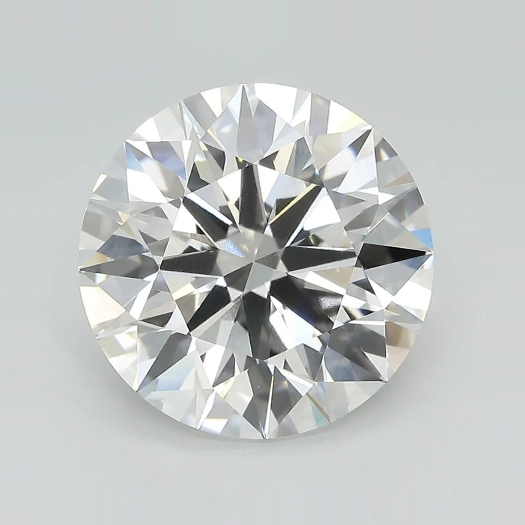 6.38ct Round Lab Grown Diamond (Colour E, Clarity VVS2, Cut ID, IGI Certified)