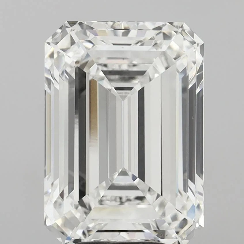 6.54ct Emerald Lab Grown Diamond (Colour E, Clarity VVS2, IGI Certified)