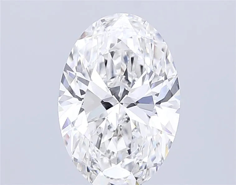 6.57ct Oval Lab Grown Diamond (Colour E, Clarity VVS2, IGI Certified)