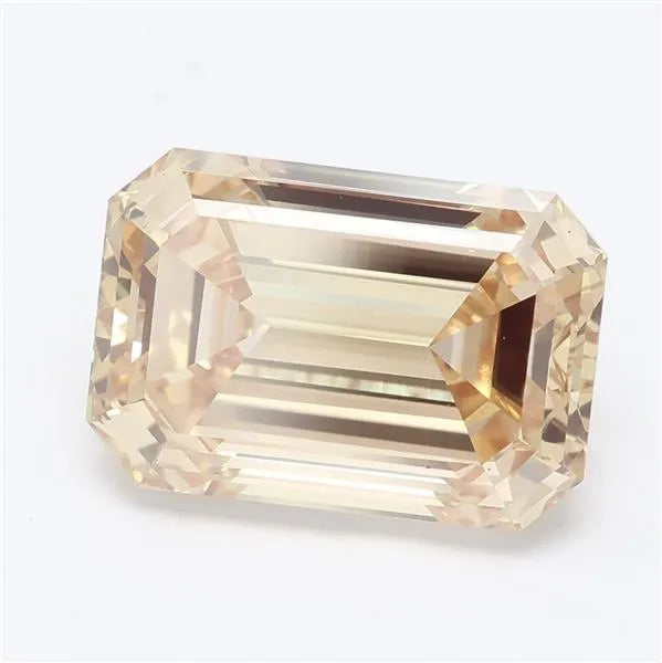 7.04ct Emerald Lab Grown Diamond (Colour Fancy Intense Yellow, Clarity VVS2, IGI Certified)