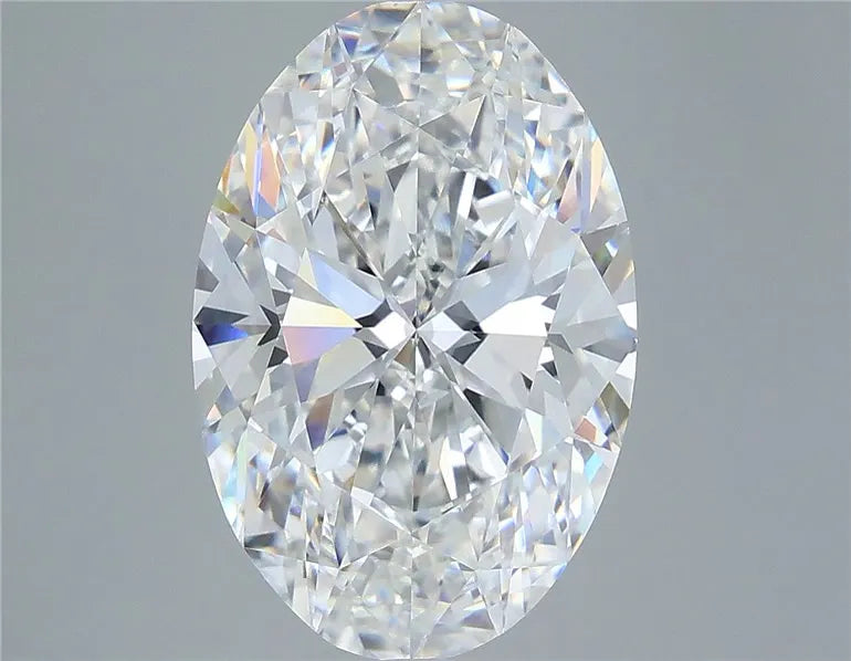 7.06ct Oval Lab Grown Diamond (Colour E, Clarity VVS2, IGI Certified)