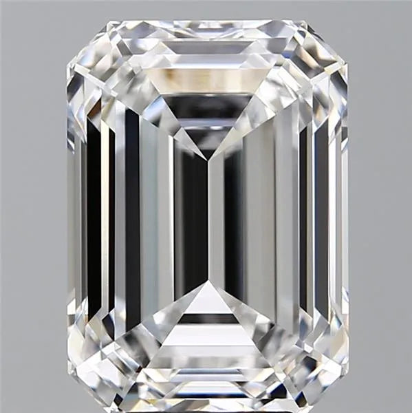 7.07ct Emerald Lab Grown Diamond (Colour D, Clarity VVS2, IGI Certified)