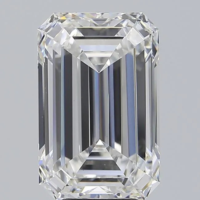 7.07ct Emerald Lab Grown Diamond (Colour E, Clarity VS1, IGI Certified)