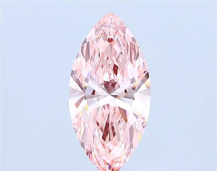 7.16ct Marquise Lab Grown Diamond (Colour Fancy Vivid Pink, Clarity VS1, IGI Certified)