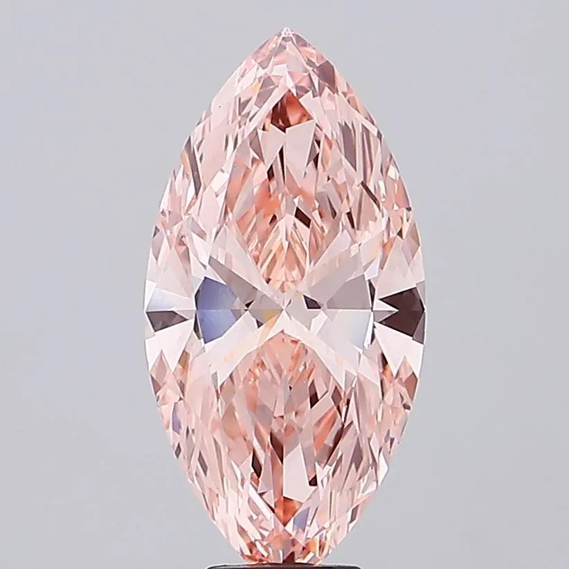 7.50ct Marquise Lab Grown Diamond (Colour Fancy Intense Pink, Clarity VVS2, IGI Certified)