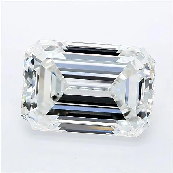7.56ct Emerald Lab Grown Diamond (Colour E, Clarity VVS2, IGI Certified)
