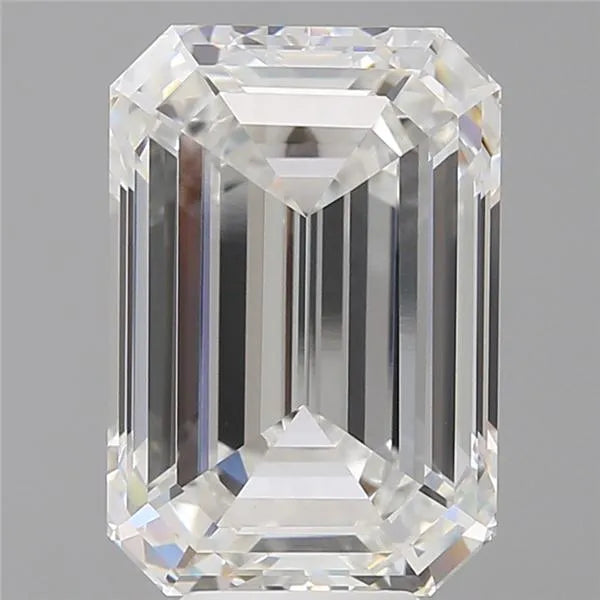 7.57ct Emerald Lab Grown Diamond (Colour E, Clarity VVS2, IGI Certified)