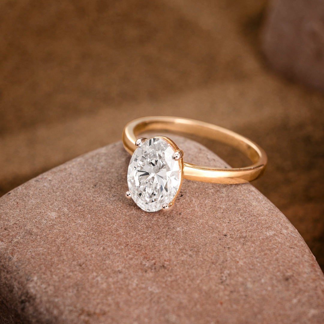 Nicole Classic Solitaire Engagement Ring