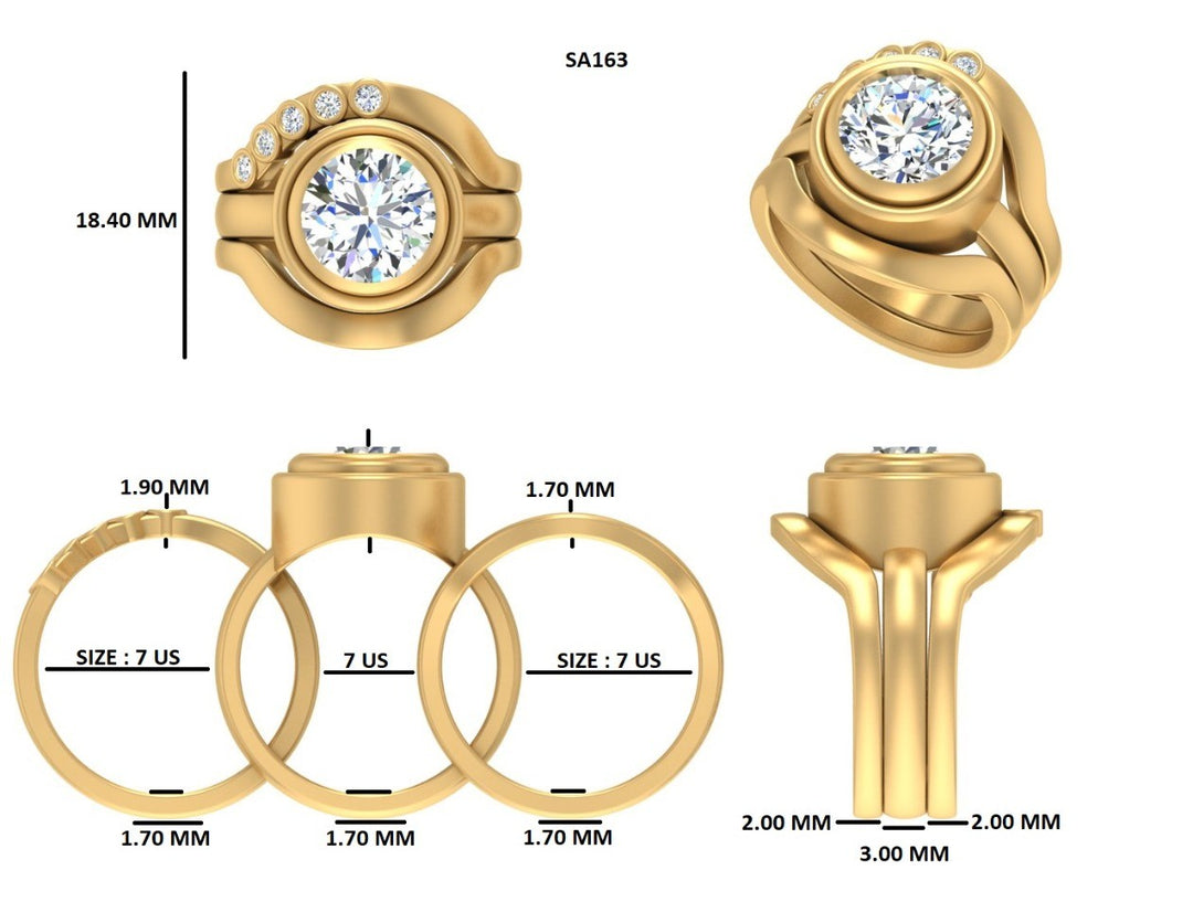 CUSTOM - Jeremy Ocampo Ring + Bands