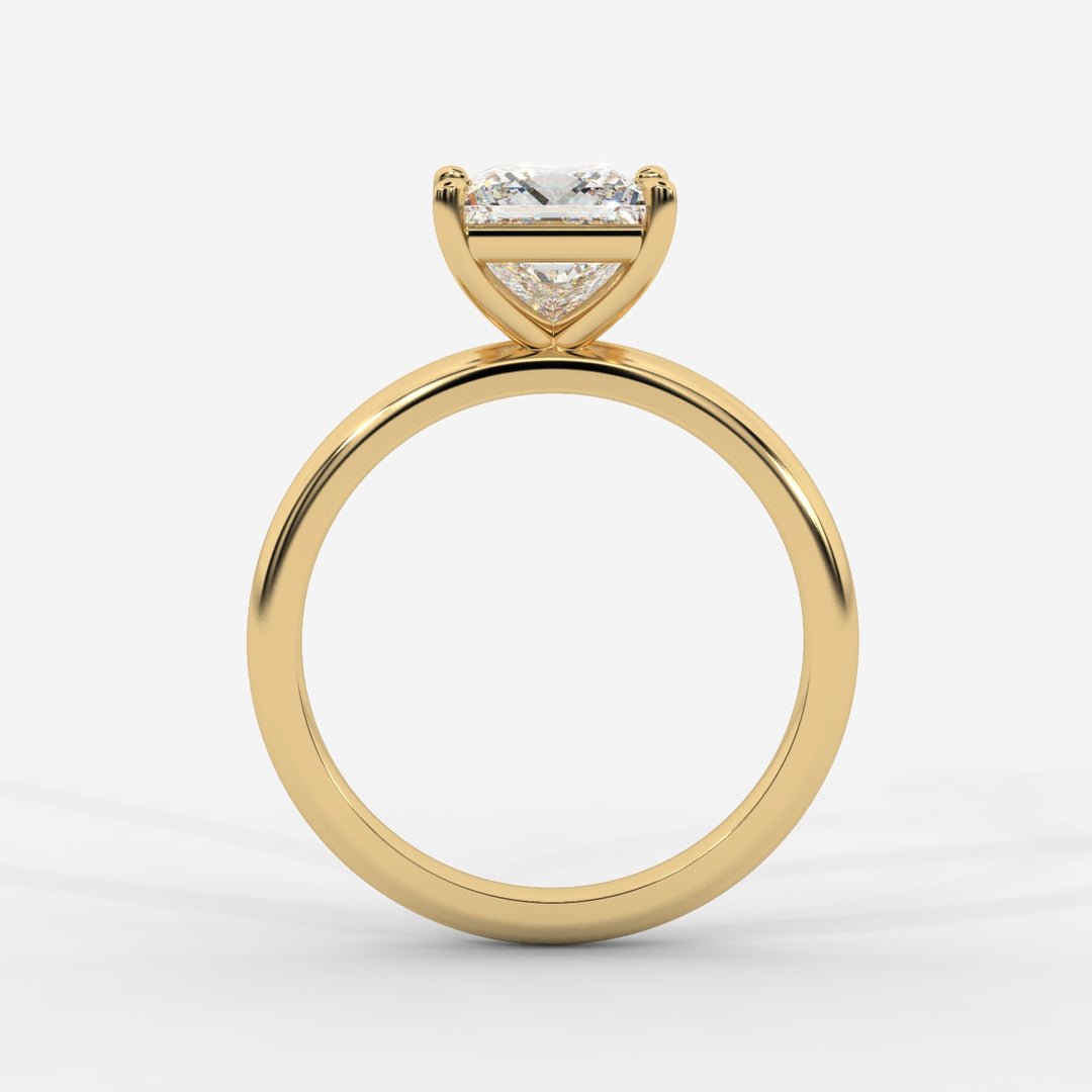 Solitaire Princess Ring