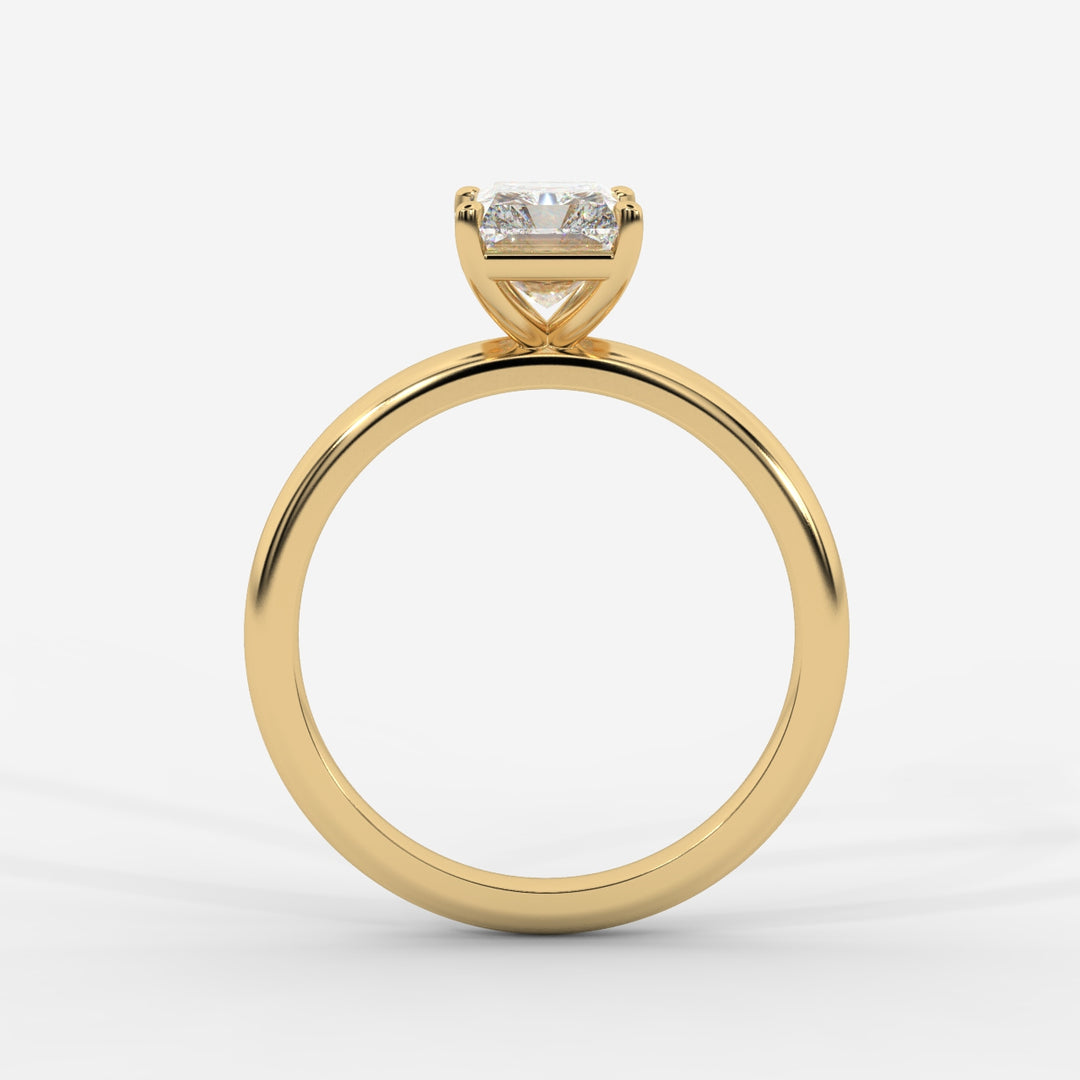 Solitaire Radiant Ring