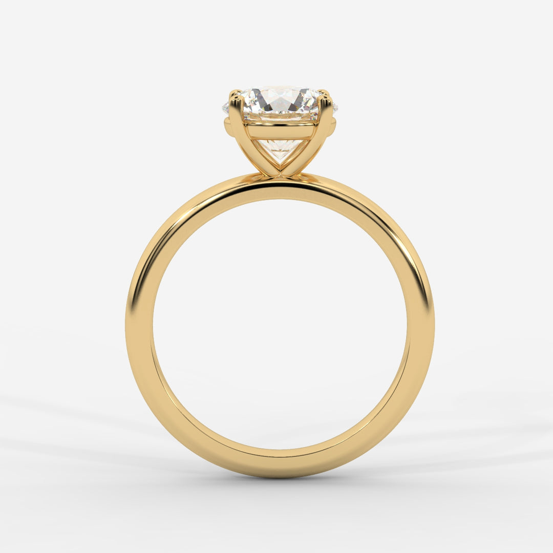 Solitaire Round Ring