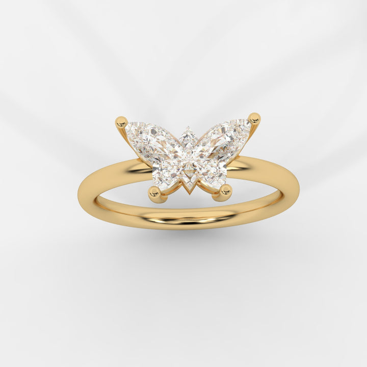 Butterfly Cut Ring