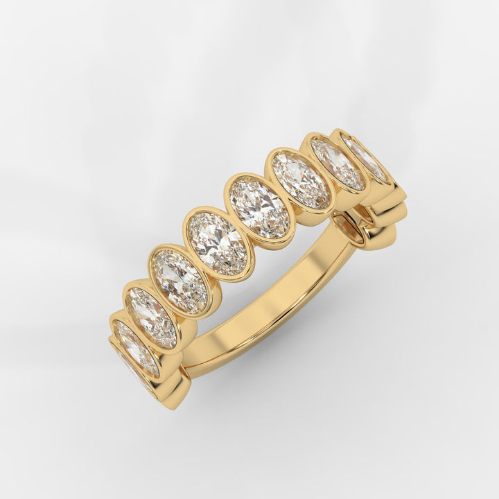 Oval Eternity Band