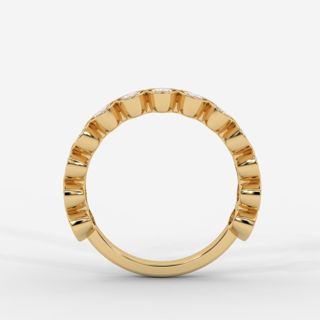 Oval Eternity Band