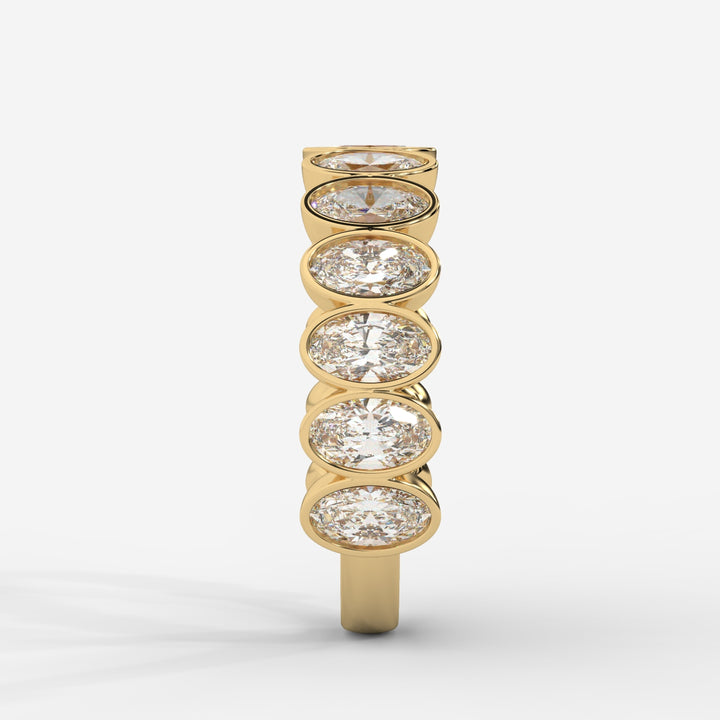 Oval Eternity Band