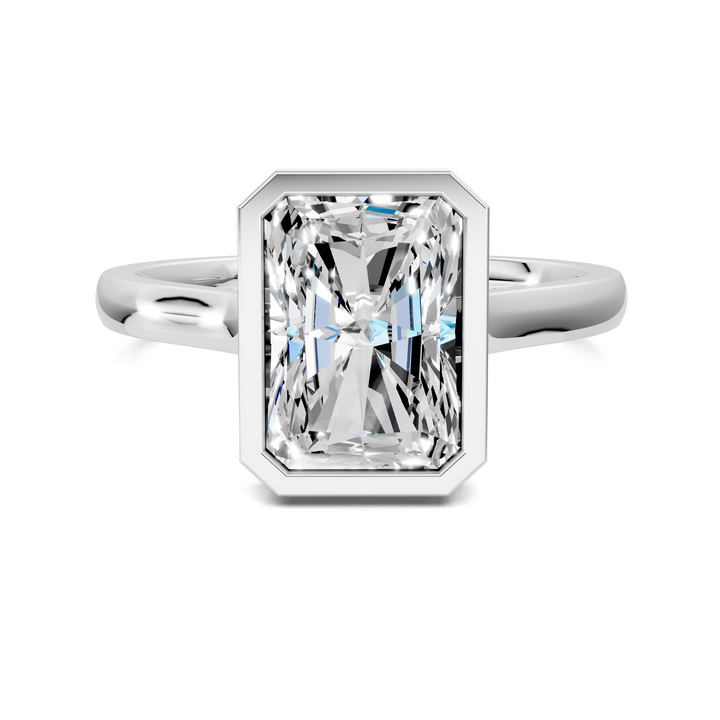 Jazmin Bezel Halo Ring