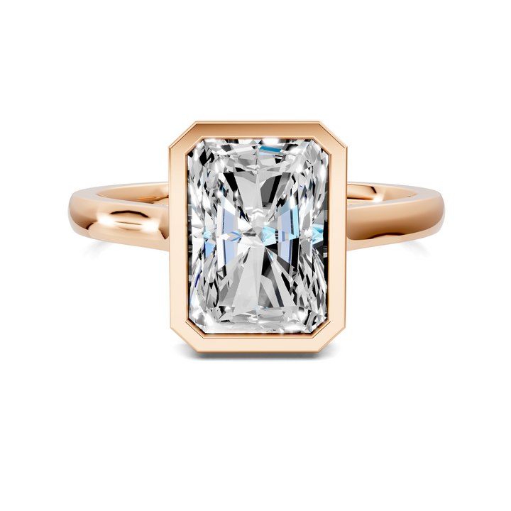 Jazmin Bezel Halo Ring