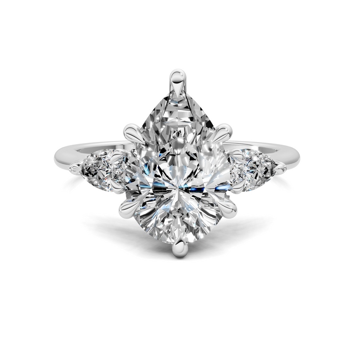Lesley Nature Three Stone Ring