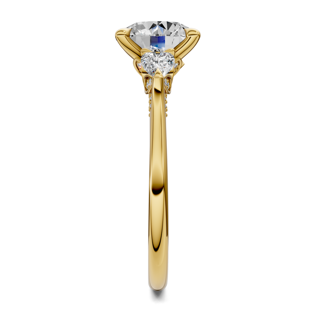 Lesley Nature Three Stone Ring
